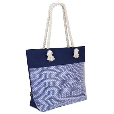 Bolsa de playa con asas de cordón