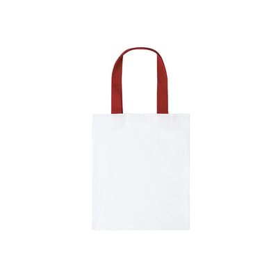 Bolsa Canvas 230g Reforzada Bicolor Roj