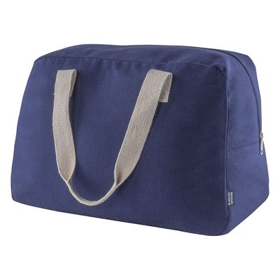 Bolsa de algodón reciclado azul Azul