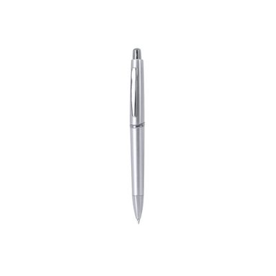 Bolígrafo pulsador ABS accesorio cromado tinta negra