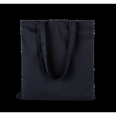 Bolsa shopper de tejido de sarga Navy
