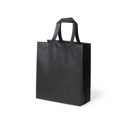 Bolsa non-woven laminado de asas cortas reforzadas Neg