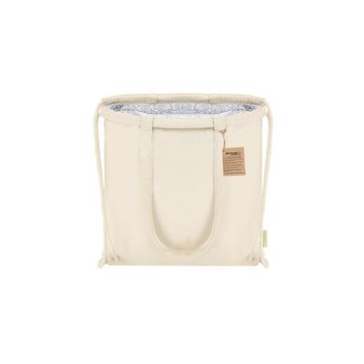 Bolsa Mochila Nevera de algodón reciclado