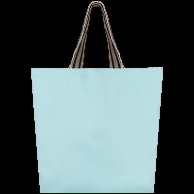 Bolsa shopper grande eco Topaz Blue / Desert Sand / Horizon Blue Stripes