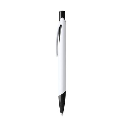 Bolígrafo promocional acabado bicolor Negro Tinta Azul