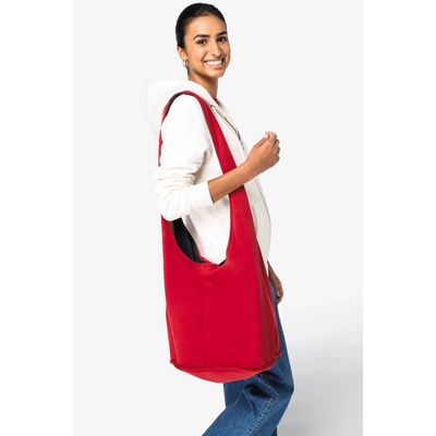Bolsa bandolera de felpa Cierre magnético