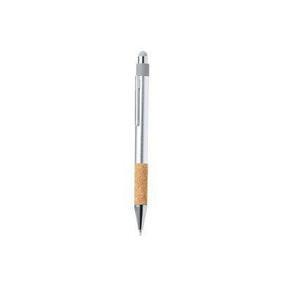 Bolígrafo puntero de corcho y aluminio reciclado Plat