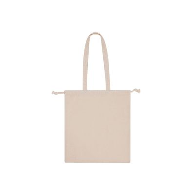 Bolsa algodón 180g con cuerdas Natu