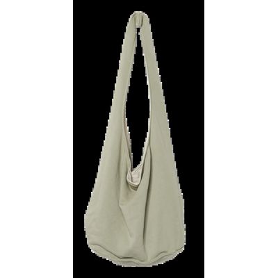 Bolsa bandolera de felpa Cierre magnético Almond Green