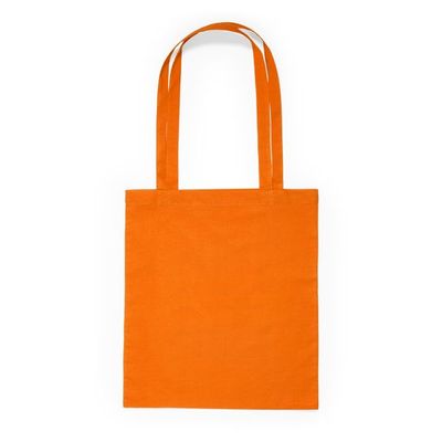 Bolsa de algodón de color 140 g/m² Naranja 37X41Cm