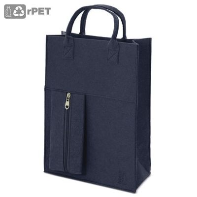 Bolsa Fieltro con Bolsillo de Cremallera Ma