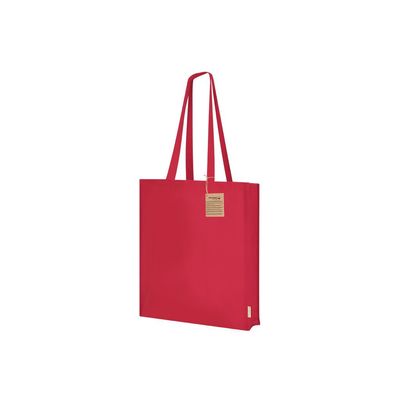 Bolsa de algodón orgánico resistente 10kg Roj
