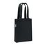 Bolsa pequeña de fieltro de asas cortas Negro