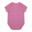 Body de bebé algodón orgánico Bright Pink 0/3M