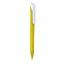 Bolígrafo ecológico de caña de trigo y detalles de colores Amarillo
