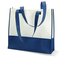Bolsa de playa personalizada de non woven 39 x 12,5 x 35,5 cm Azul