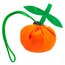 Bolsa plegable con diseño de frutas Naranja Talla Única Adulto
