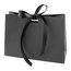 Bolsa Regalo en Cartón Kraft con Cinta Negro