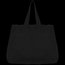 Bolsa tote de lino Black