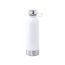 Botella Bicolor Inox 740ml Libre BPA Blanco