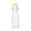 Botella de agua personalizada de cristal con diseño vintage (260 ml) Amarillo