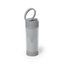 Botella de agua personalizada de plástico con soporte para móvil (390 ml) Gris