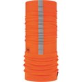 Braga de cuello versátil Solid Orange Fluor Reflective Adult