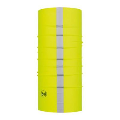 Braga de cuello versátil Solid Yellow Fluor Reflective Adult