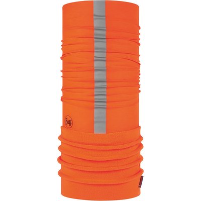 Braga de cuello versátil Solid Orange Fluor Reflective Adult