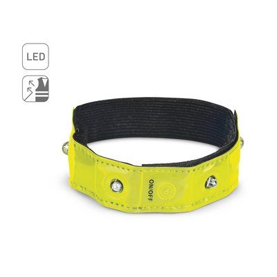 Brazalete reflectante con 4 LED rojos