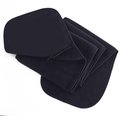 Bufanda polar con bolsillo y cremallera Navy
