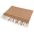 Bufanda tacto cachemire Camel