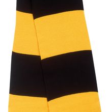 Bufanda Bicolor Suave Black / Gold