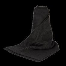 Bufanda de punto suave Black