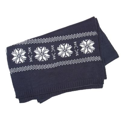 Bufanda navidad con estrellas