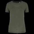 Camiseta deporte Tejido de jersey antibolitas. Dark Khaki Heather Xl
