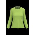 Camiseta algodón de manga larga mujer Lime 3Xl