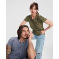 Camiseta Mujer Efecto Jeans