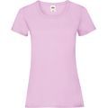 Camiseta entallada mujer 100% algodón Light Pink M