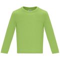Camiseta Manga Larga Bebé Verde Oasis 6 Meses