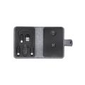 Cargador inalámbrico RPET con auriculares Gri