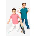 Camiseta infantil de algodón orgánico