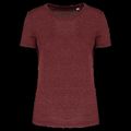 Camiseta deporte Tejido de jersey antibolitas. Wine Heather S