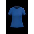 Camiseta manga corta mujer algodón Royal Blue L