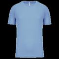 Camiseta de deporte hombre poliéster Sky Blue 3Xl