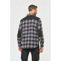Camisa a cuadros algodón con bolsillos