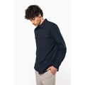Camisa con 2 bolsillos parche