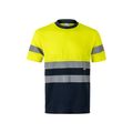 Camiseta técnica con bandas reflectantes