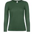 Camiseta clásica manga larga mujer Bottle Green S