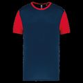 Camiseta bicolor infantil Sporty Navy / Sporty Red 6/8 Ans